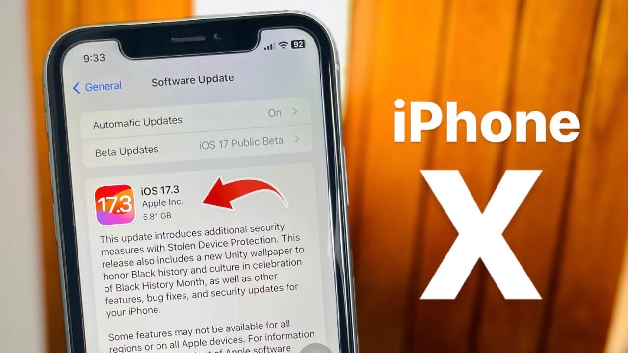 iOS 17.3 New Update for iPhone X - YouTube