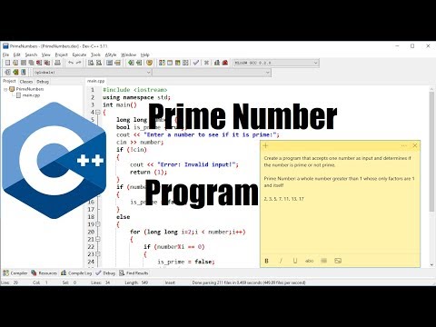 C++ Program for Prime Number Validation