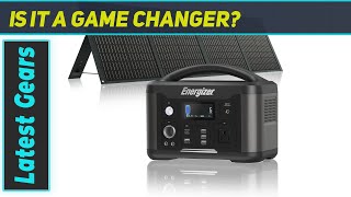 Energizer Portable Power Station 626 Watt-Hours: Best Solar Generator for Camping and Emergencies!