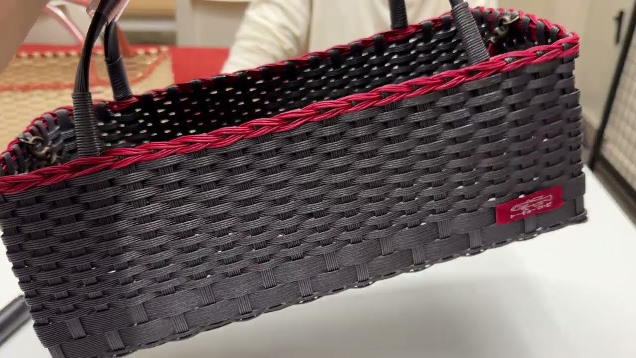 Hand-woven basket, perfectly sized for fishing rods, ideal for