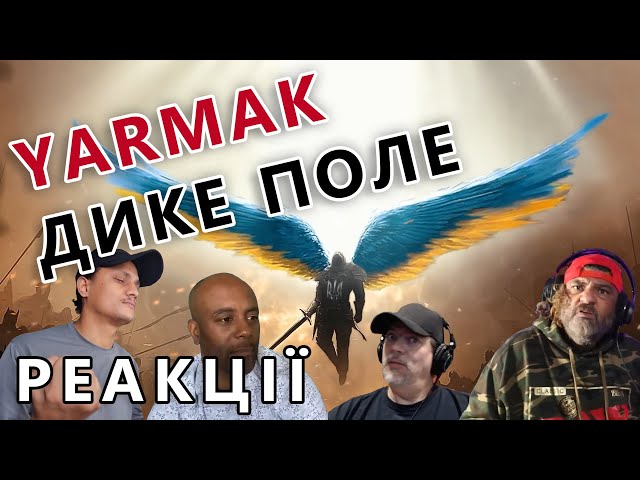 Реакція іноземців на YARMAK/ЯрмаК - ДИКЕ ПОЛЕ (ft. ALISA) | Reactions | Блогери #1 class=