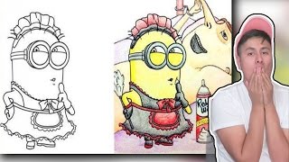 Most Disturbing Children Coloring Book Drawings!