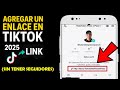 Cómo Agregar un Enlace en TikTok en 2026 (¡Aunque No Tengas Seguidores!)