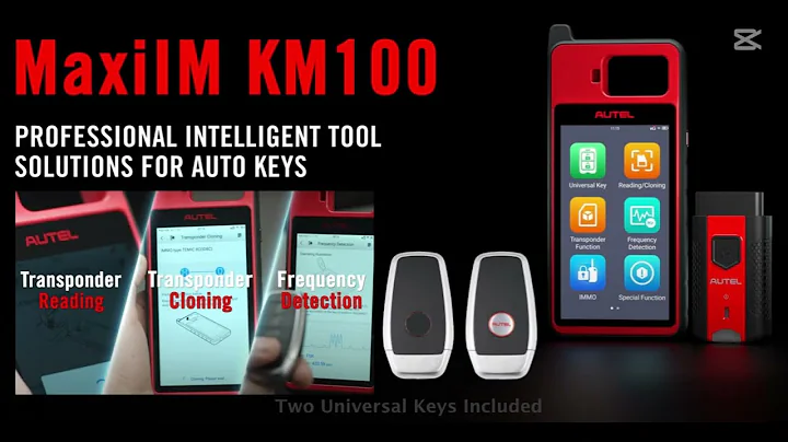 Autel MaxiIM KM100 IMMO & Key Fob Programming Tool – Vehicle Immobilizer & Remote Coding Solutions