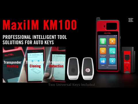 Autel Maxiim Km100 Immo Key Fob Programming Tool