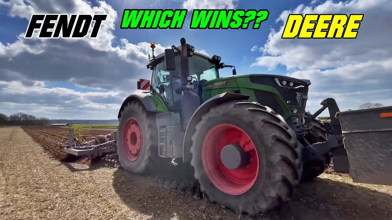 🚜🔥 Team John Deere oder Fendt? 😄👋 #geschwister #downsyndrom