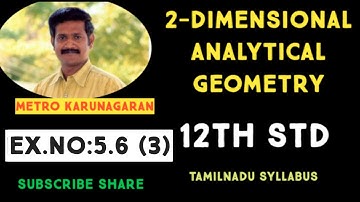 12th Std Maths Ex.5.6(3) The circle x^2+y^2= 4x+8y+5 intersects the line 3x-4y= m at two distinct po