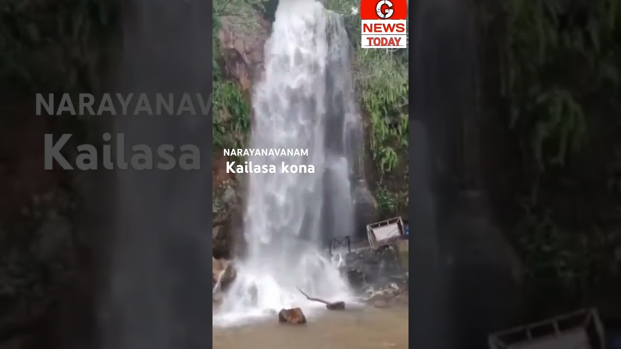 Narayanavanam kailasa kona water falls 