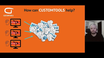 CUSTOMTOOLS Presentation for CAD Monkey Dinner 2023