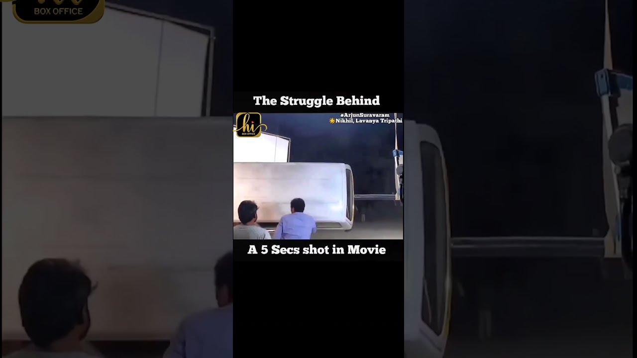 Behind the scenes | Making Video Of Tollywood Movie Arjun Suravaram