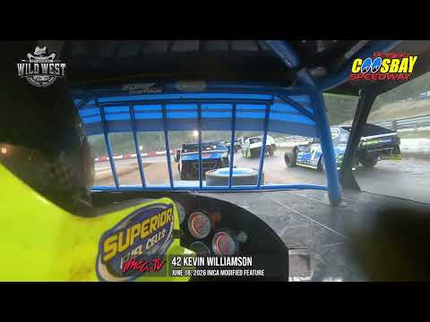 6-18-26 | Kevin Williamson  | Coos Bay Speedway | IMCA Wild West Speedweek Modified Feature