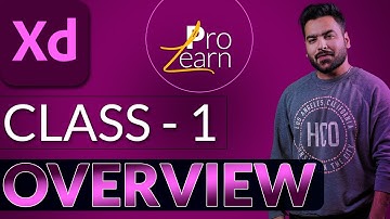 Adobe XD Overview - Introduction (Class 1) by ProLearn | Urdu | Hindi | 2023