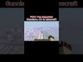 POV: You imported Gunnison, CO in minecraft.