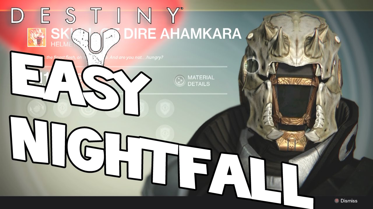 Destiny - EASY WEEKLY NIGHTFALL - Ishtar Sink - Sekrion Nexus Mind Glitch !