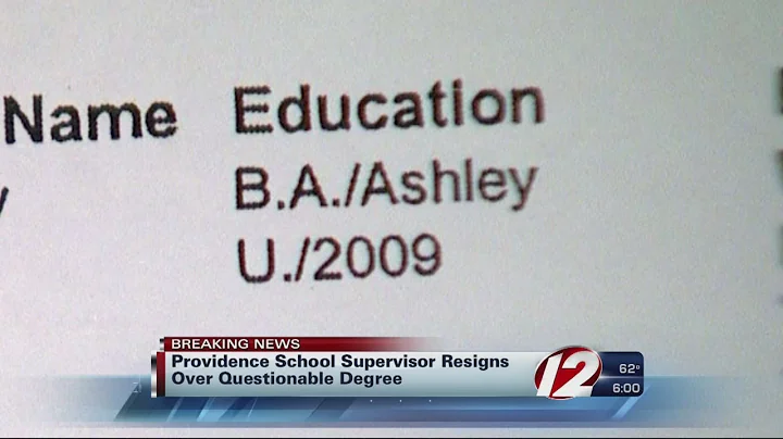 School supervisor with questionable degree resigns