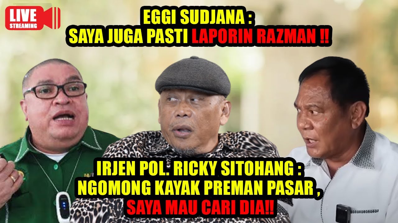AKHIRNYA RAZMAN DILAPORKAN KE POLDA OLEH JENDERAL RICKY SITOHANG TERKAIT BG