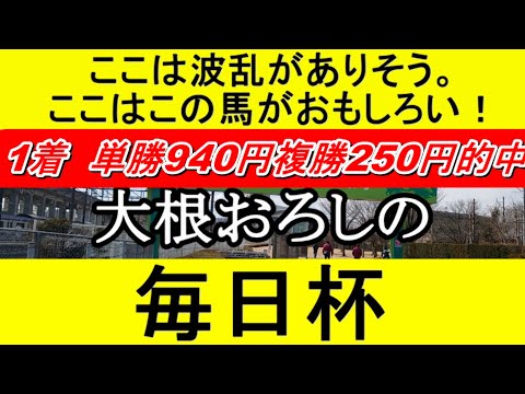 毎日杯2024のデータから導き出した最終予想【競馬予想】