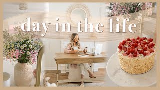 DAY IN THE LIFE | fun trader joe’s haul, party prep, & planning a home project!