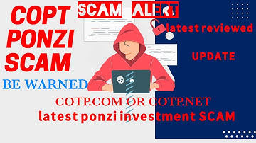 Is COTP a scam? yes!! Cotps.com corps.net A ponzi investment scam latest review|| cotps.com scam?