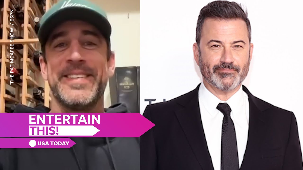 Pat McAfee apologizes, responds to Aaron Rodgers/Jimmy Kimmel feud | Entertain This!