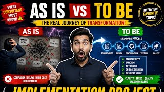 SAP Implementation Class 2: AS-IS vs TO-BE Business Process Mapping Explained
