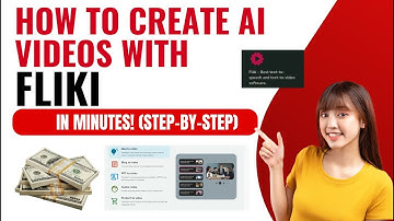 How to Create AI Videos with Fliki in Minutes! (Step-by-Step)