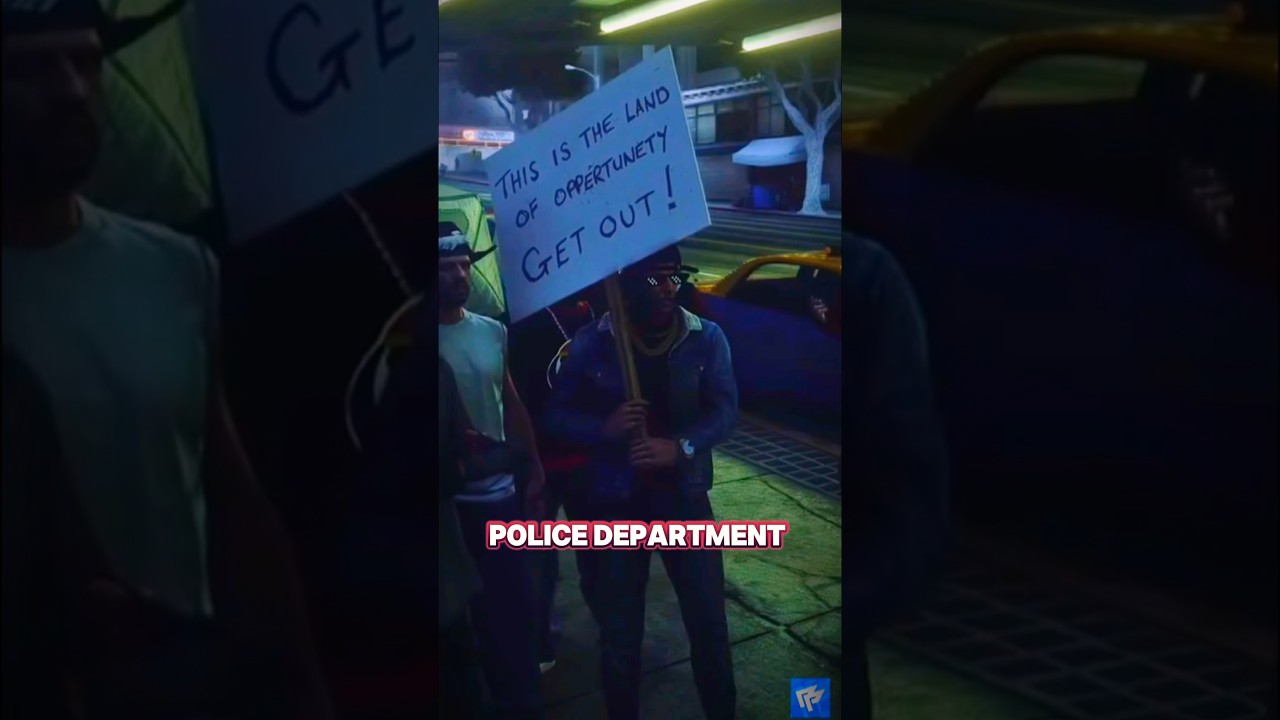 Protest krne gya tha pitaai hogyi 😭#soulcity #lifeinsoulcity #gta5rp #8bit