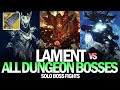 Lament vs All Dungeon Bosses Solo [Destiny 2 Beyond Light]