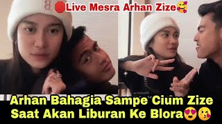 🛑Live Azizah Salsha Salting Saat Arhan Cium Keningnya! Arhan Bahagia Zize Ngajak Liburan Ke Blora