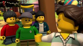 Лего Снова в бой Эпизод 3 LEGO Ninjago S2 Зелёный Ниндзя