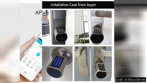 Bluetooth Cylinder Lock TT Lock password card  Smart Door Lock Digital Keypad Code Keyless Electric