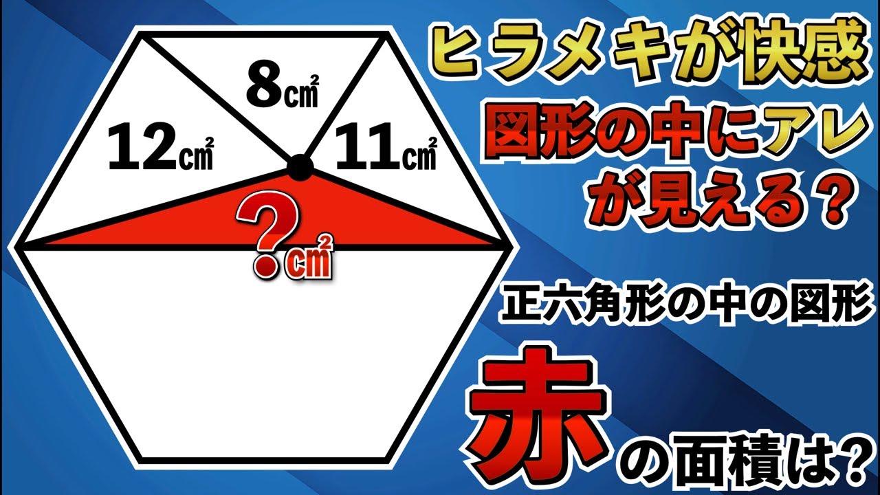 簡単に解ける？】なぜか苦手な人が多い正多角形の図形問題【中学
