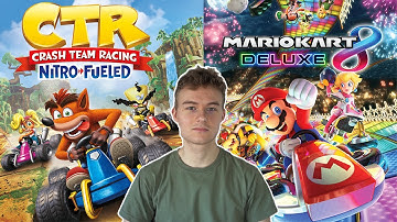 Crash Team Racing Player Tries to Play Mario Kart 8..