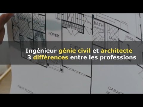 Vidéo: Est-ce qu'un architecte est un ingénieur ?