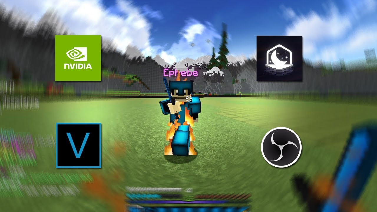 minecraft settings + render settings OBS / VEGAS / NVIDIA