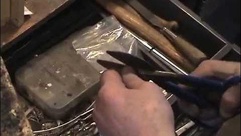 basic silversmithing, fabricating a large bail for pendant