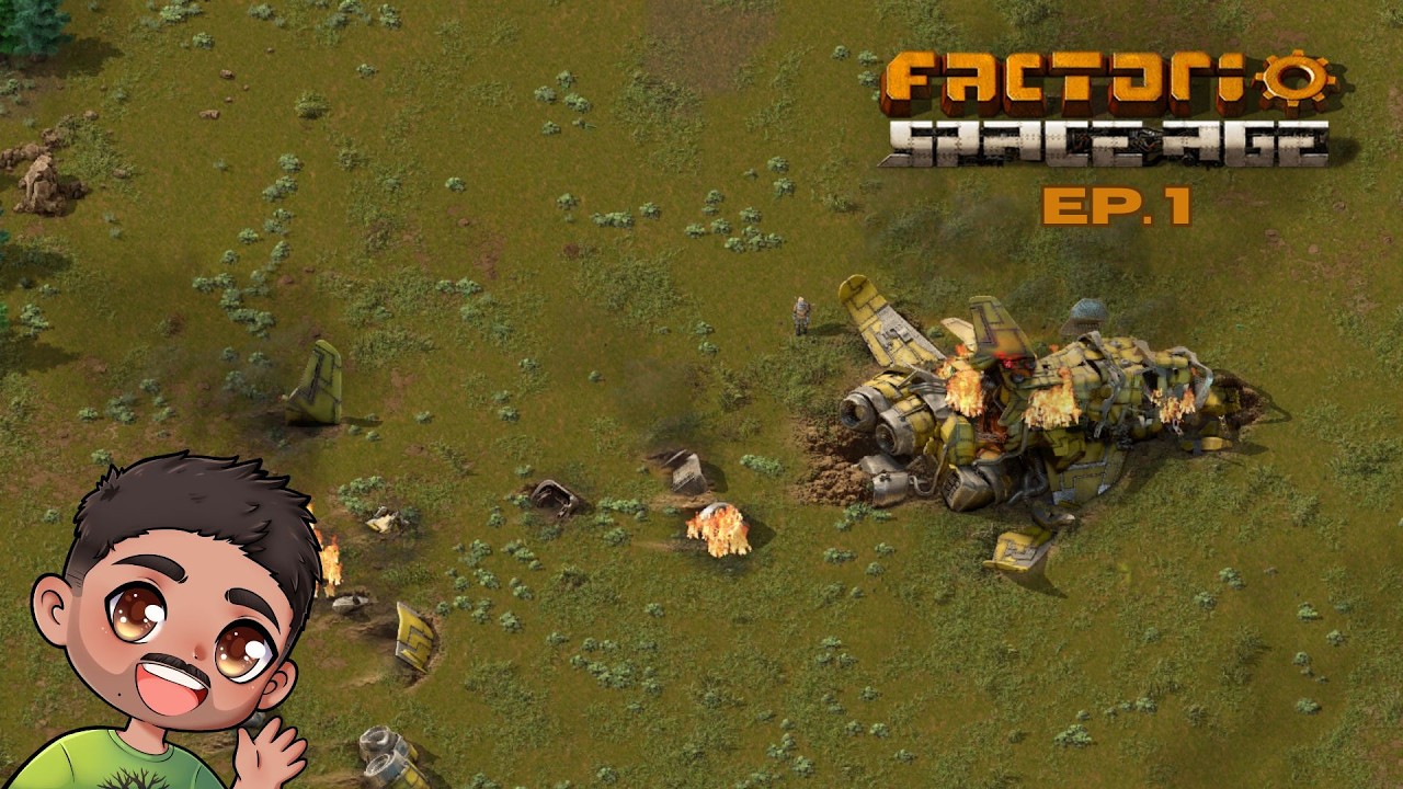 Let's Play | Definitely A Rough Start | Ep. 1 | Factorio | Space Age ...