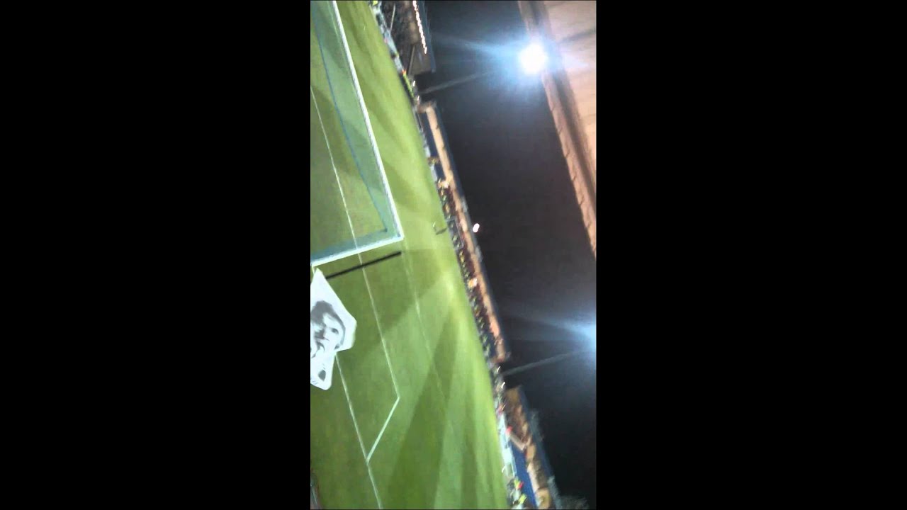 Chester FC fans v Wrexham.