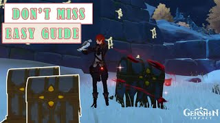 Free Luxurios Chest | Dragonspine 8 stone Plate Puzzle Easy Guide