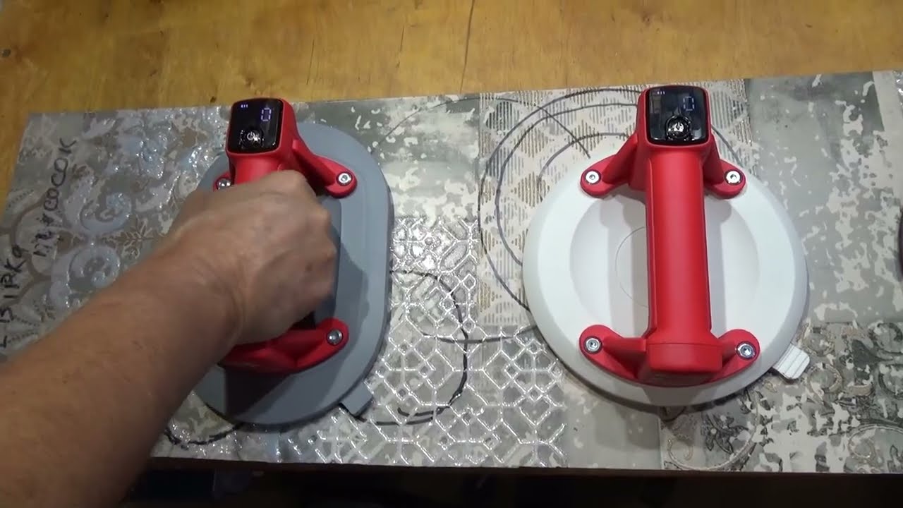 TEST Automatic suction cups Shijing P618G (oval), P618A-W white