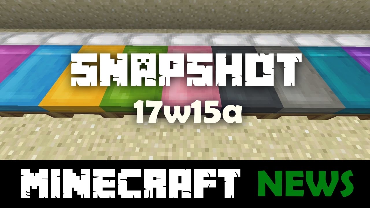 What's New in Minecraft Snapshot 17w15a?