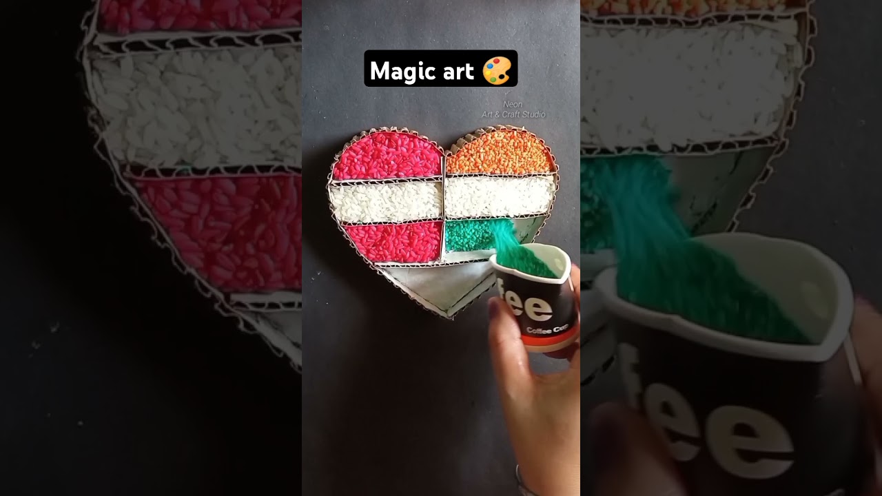Reverse mode || Magic Art 🎨 |Indian Flag | Independence day special craft idea 💡❤ |