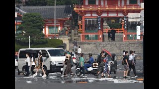 列島酷暑　京都市では36.5度