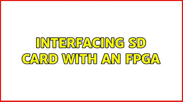 Interfacing SD card with an FPGA