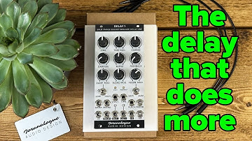 Joranalogue Delay 1 | From chorus to kick drums to Karplus-Strong