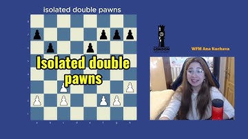Isolated double pawns