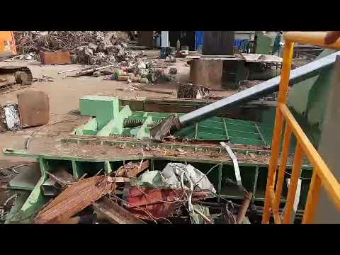 Video Máy ép phế liệu thép, đồng, ép nhôm, ép phôi sắt, phôi... - youtube