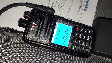 DMR UHF simplex QSO