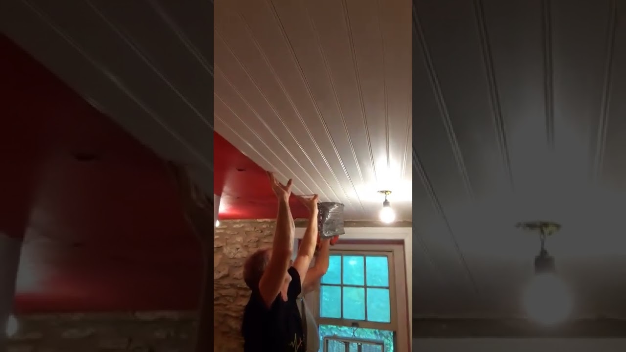 4X8 Beadboard Ceiling | Shelly Lighting