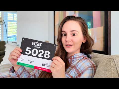 Trying to have a normal day before running 21.1km